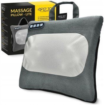 Подушка-масажер 4FIZJO Shiatsu Lite Black (P-5905973404136) 146045-2692 фото