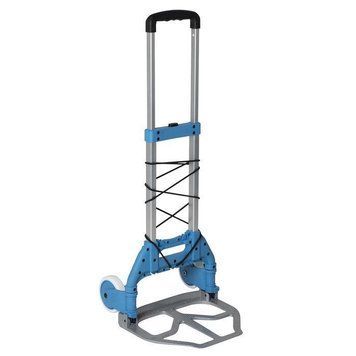 Візок господарський Bo-Camp Trolley Foldable 75 kg Silver/Blue (5267283) 103709-1106821 фото