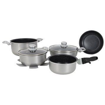 Набір посуду Gimex Cookware Set induction 8 предметів Silver (6977227) 149317-1106821 фото