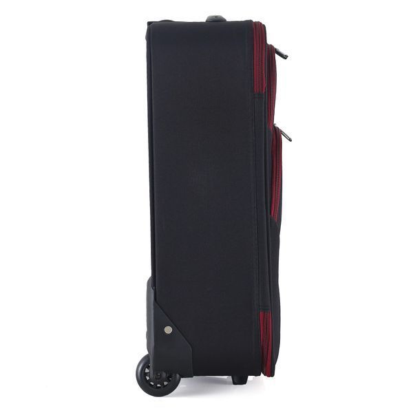 Валіза Semi Line 20" (S) Black/Red Lines (T5680-1) DAS303169 фото