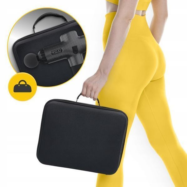 Ручний перкусійний масажер 4FIZJO Massage Gun Ultra Cool Edition 100 Вт масажний пістолет (P-5905973401470) P-5905973401470 фото