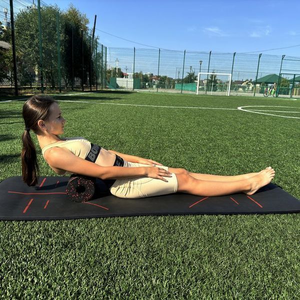 Масажний набір Cornix (Ball 8 см, Duoball 8 х 16 см та Foam Roller 30 х 15 см) XR-0080 XR-0080 фото