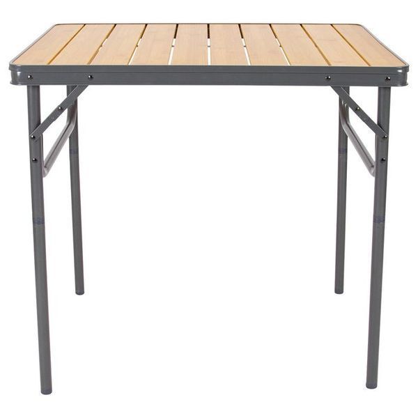 Стіл Bo-Camp Margate 75x55 cm Bamboo Brown (1404666) DAS303289 фото