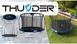 Батут THUNDER INSIDE ELITE з внутрішньою сіткою 6 футів 183 см чорно-блакитний INSIDE-ELITE-6FT-BLUE фото 7