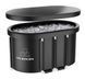 Овальна крижана ванна Ice Bath Spa з кришкою 120x70x70 см Льодовий басейн BS0024 фото 1