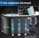 Овальна крижана ванна Ice Bath Spa з кришкою 120x70x70 см Льодовий басейн BS0024 фото 4