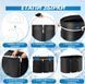 Овальна крижана ванна Ice Bath Spa з кришкою 120x70x70 см Льодовий басейн BS0024 фото 7