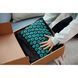 Килимок акупунктурний з подушкою 4FIZJO Eco Mat XL Аплікатор Кузнєцова Black/Blue (P-5907739317452) 154682-2692 фото 8