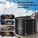 Овальна крижана ванна Ice Bath Spa з кришкою 120x70x70 см Льодовий басейн BS0024 фото 2