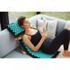 Килимок акупунктурний з подушкою 4FIZJO Eco Mat XL Аплікатор Кузнєцова Black/Blue (P-5907739317452) 154682-2692 фото 2