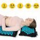 Килимок акупунктурний з подушкою 4FIZJO Eco Mat XL Аплікатор Кузнєцова Black/Blue (P-5907739317452) 154682-2692 фото 7