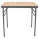 Стіл Bo-Camp Margate 75x55 cm Bamboo Brown (1404666) DAS303289 фото 9