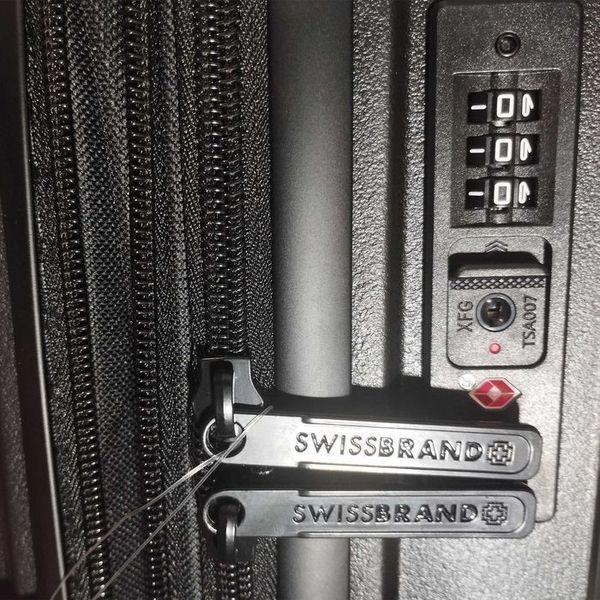 Валіза Swissbrand Eden (M) Black (SWB_LHEDE001M) 103216-1106821 фото