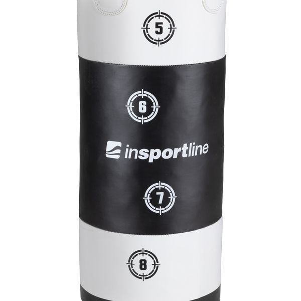 Боксерський мішок inSPORTline Robkin 287845, чорно-сріблястий 22054 фото