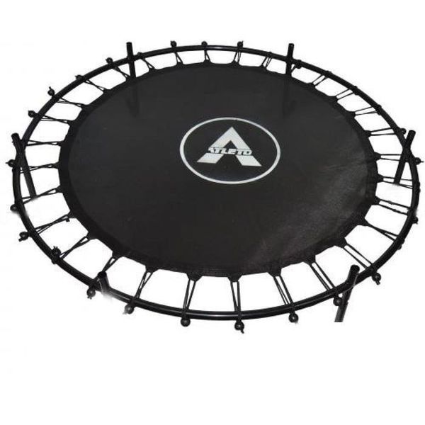 Дитячий батут Atleto 140 см з сіткою синій (21000400) 3078-111055 фото
