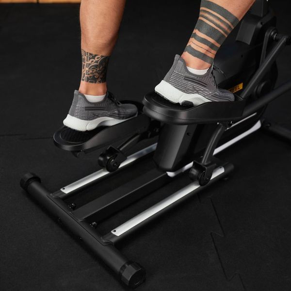 Орбітрек Trex Sport TX-700CT Steel магнітний для дому, 14 кг маховик, 14 рівнів опору, чорний 5902308237735 фото