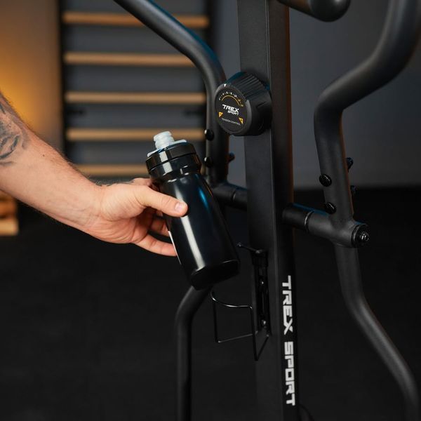 Орбітрек Trex Sport TX-700CT Steel магнітний для дому, 14 кг маховик, 14 рівнів опору, чорний 5902308237735 фото