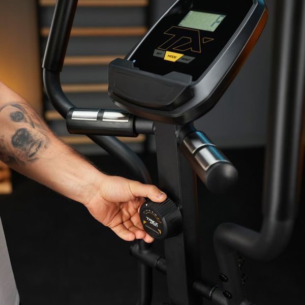 Орбітрек Trex Sport TX-700CT Steel магнітний для дому, 14 кг маховик, 14 рівнів опору, чорний 5902308237735 фото