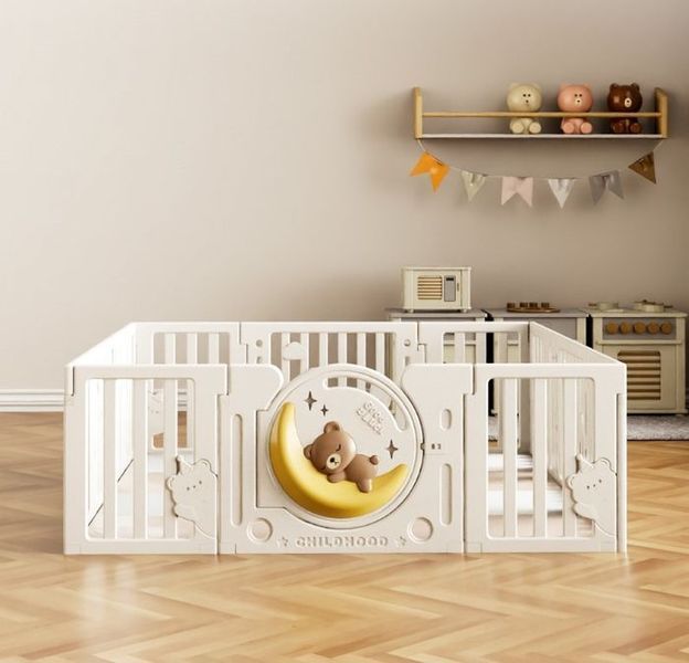 Дитячий манеж з килимком 4в1 Terrio &ldquo;Sleepy L&rdquo; 180х200 см TQ-206L фото