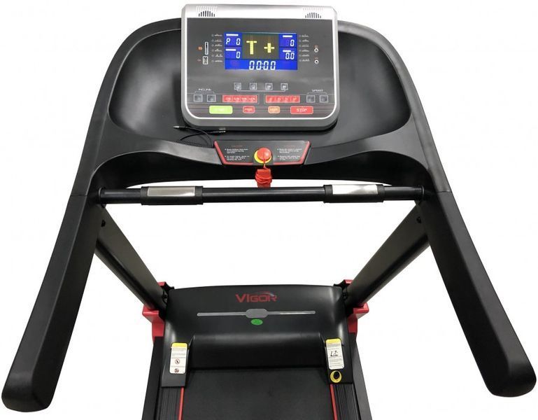 Бігова доріжка електрична VIGOR XPL800 потужність 3,0 к.с. вага до 130 кг 15688-04 фото