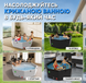 Надувна крижана ванна Ice Bath Spa Premium 200х65 см з професійним чилером охолодження води BS0027Set фото 5