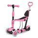 Самокат дитячий триколісний Ricokids Piko рожевий 765400 фото 2