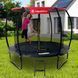Батут Insportline Flea PRO 305 см з захисною сіткою та драбинкою 2843-10 фото 1