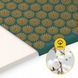 Килимок акупунктурний з валиком 4FIZJO Classic Mat XL Аплікатор Кузнєцова Navy Green/Gold (P-5907739313317) 147970-2692 фото 7