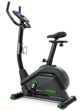 Велотренажер Hop-Sport HS-120H Argo чорно-зелений 5902308229365 фото