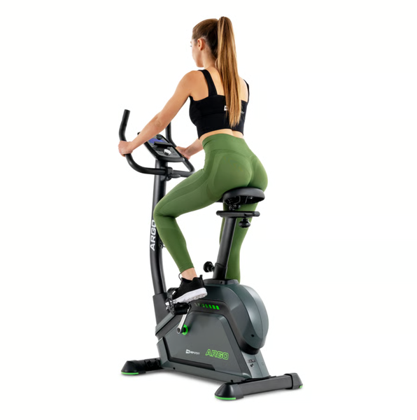 Велотренажер Hop-Sport HS-120H Argo чорно-зелений 5902308229365 фото