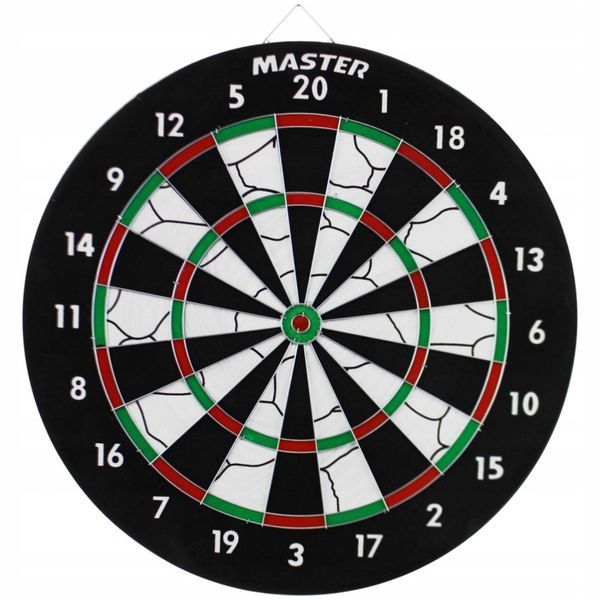 Дартс двосторонній MASTER - 37 см 8592833009432 фото