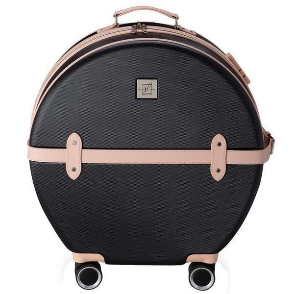 Валіза Semi Line 24" (M) Black/Pink Cream (T5671-3) 103343-1106821 фото