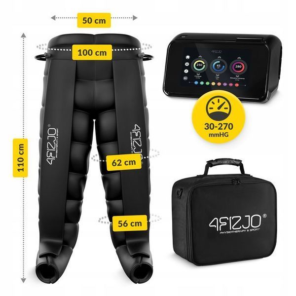 Апарат для пресотерапії та лімфодренажу 4FIZJO 8-и камерний EVO-C8 (P-5905973404686) P-5905973404686 фото