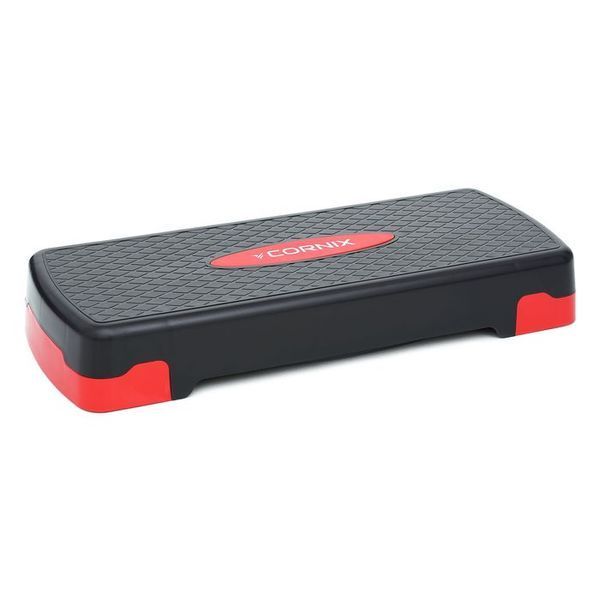 Степ-платформа 2-ступінчаста Cornix 68 х 28 х 10-15 см XR-0190 Black/Red XR-0190 фото