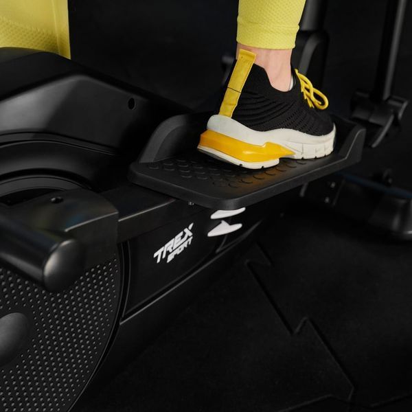 Орбітрек Trex Sport TX-700ECT Stark електромагнітний для дому, 32 рівні навантаження, маховик 14кг, чорний 5902308237575 фото