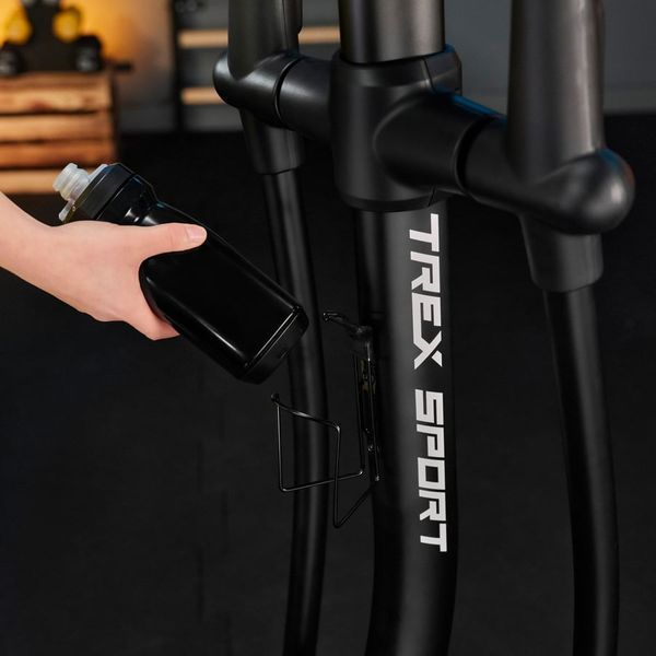 Орбітрек Trex Sport TX-700ECT Stark електромагнітний для дому, 32 рівні навантаження, маховик 14кг, чорний 5902308237575 фото