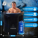 Круглий каркасний басейн "Ice Bath Spa" для крижаної ванни 80 х 80 см 104068-163765 фото 2