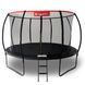 Батут Insportline Flea PRO 430 см з захисною сіткою та драбинкою 2845-10 фото 2