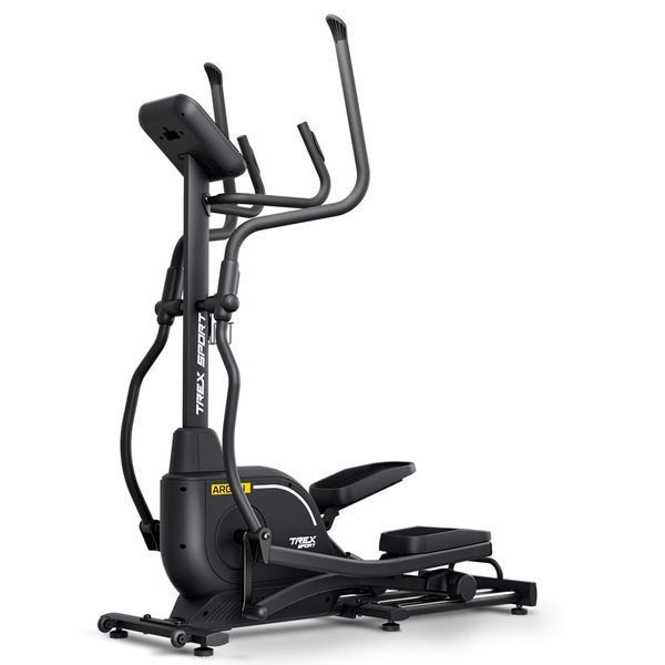 Орбітрек електромагнітний Trex Sport TX-900ECT Argon для дому, 32 рівні навантаження, маховик 18 кг, Bluetooth, чорний 5902308237421 фото