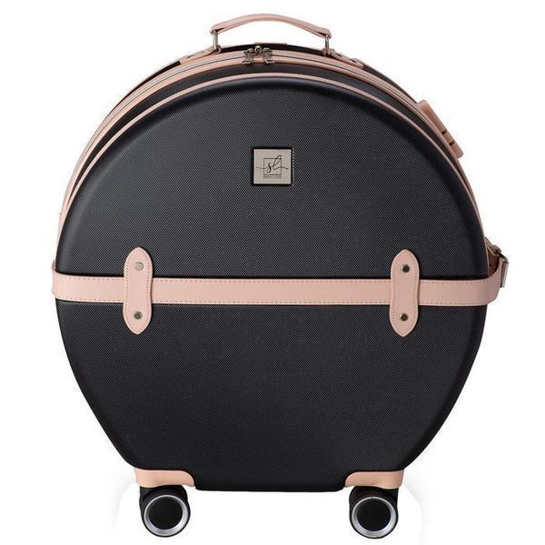 Валіза Semi Line 20" (S) Black/Pink Cream (T5671-2) 103344-1106821 фото