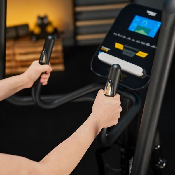 Орбітрек електромагнітний Trex Sport TX-900ECT Argon для дому, 32 рівні навантаження, маховик 18 кг, Bluetooth, чорний 5902308237421 фото