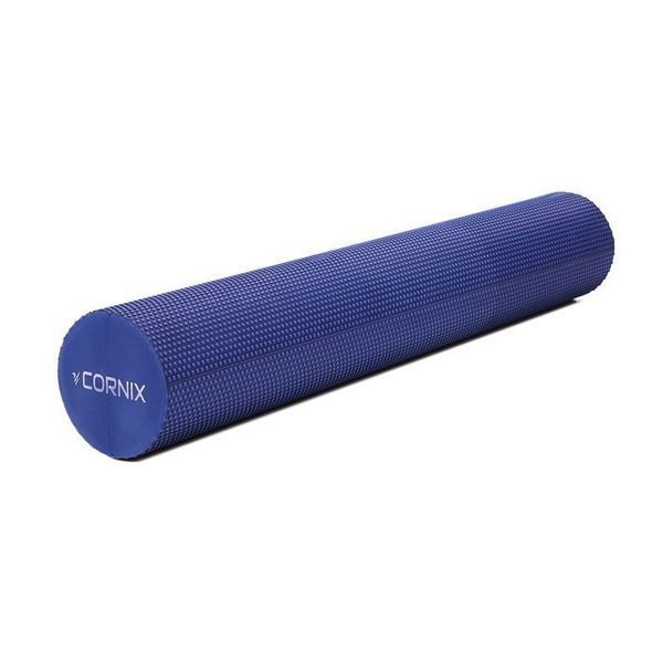 Масажний ролик Cornix EVA+ 90 x 15 см (валик, роллер) XR-0314 Navy Blue 143257-2692 фото
