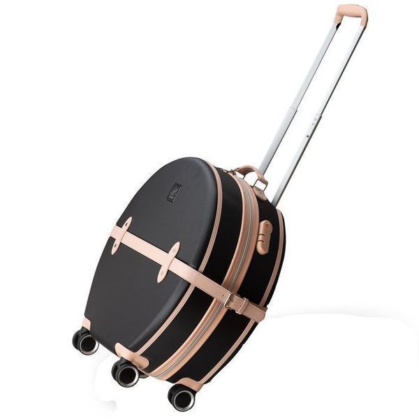 Валіза Semi Line 20" (S) Black/Pink Cream (T5671-2) 103344-1106821 фото