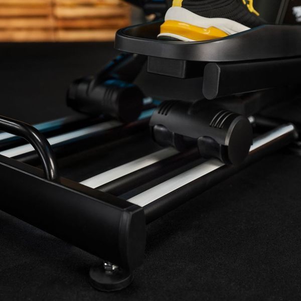 Орбітрек електромагнітний Trex Sport TX-900ECT Argon для дому, 32 рівні навантаження, маховик 18 кг, Bluetooth, чорний 5902308237421 фото
