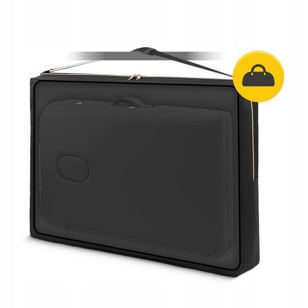 Масажний стіл складний 4FIZJO Massage Table Alu W70 Black (P-5907739318398) P-5907739318398 фото