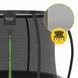 Батут із внутрішньою сіткою 4FIZJO PRO 8FT 252 см Black/Green (P-5907739314161) 149530-2692 фото 5