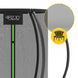 Батут із внутрішньою сіткою 4FIZJO PRO 10FT 312 см Black/Green (P-5907739314178) 154196-2692 фото 2