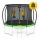 Батут із внутрішньою сіткою 4FIZJO PRO 10FT 312 см Black/Green (P-5907739314178) 154196-2692 фото 9