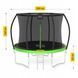 Батут із внутрішньою сіткою 4FIZJO PRO 8FT 252 см Black/Green (P-5907739314161) 149530-2692 фото 10