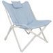 Крісло розкладне Bo-Camp Gordes L Pastel Blue (1200371) DAS303256 фото 1